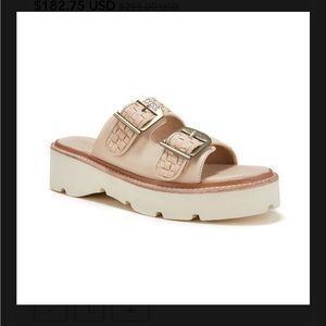 Australia Luxe Collective Ahoy Platform Slide Sandal Natural